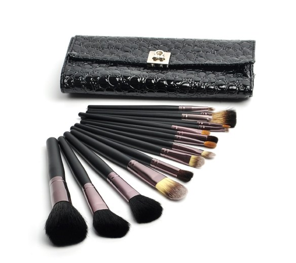 15 Piece Brush Set, Black  #10 Best-Seller