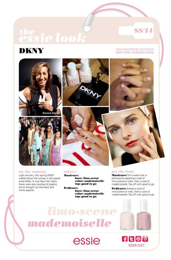 My Essie Look SS2014 NYFW Donna Karan