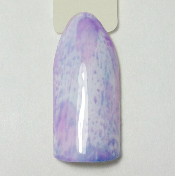 Nail Art with OPI Sheer Tints Dry Brush