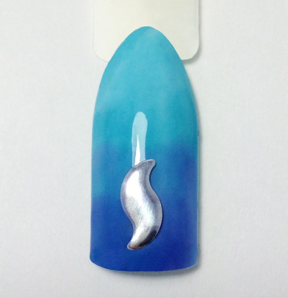 Nail Art with OPI Sheer Tints Horizontal Gradient