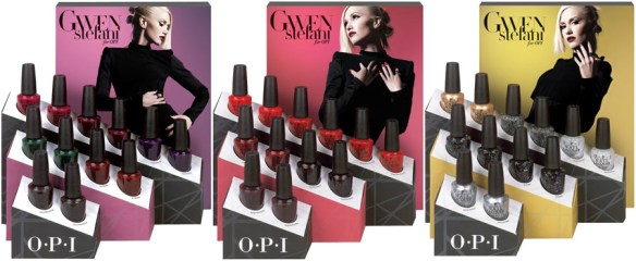 OPI Holiday 2014 Gwen Stefani Display