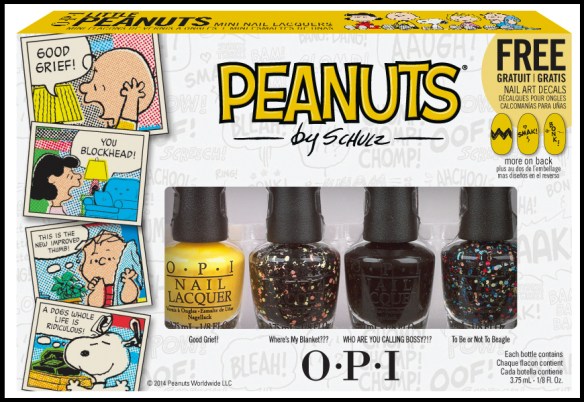 OPI Little Peanuts Mini Set of 4