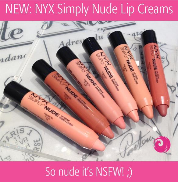 NYX Simply Nude Lip Creams