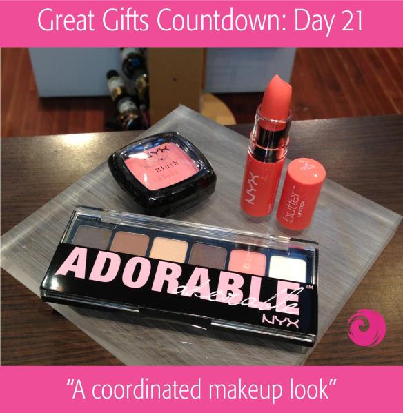 Great Gift Countdown: Day 21 - A Coordinated Makeup Look