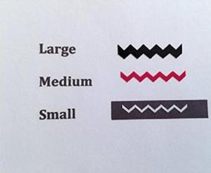 Chevron Nail Vinyls Comparison Chart