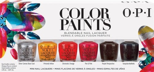 OPI MINI Color Paints, 6 pcs