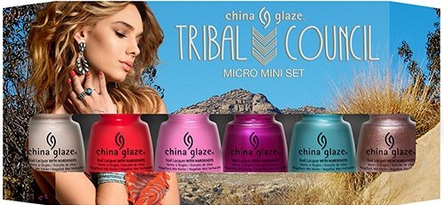 China Glaze Tribal Council Micro Mini Set 6-Pack 