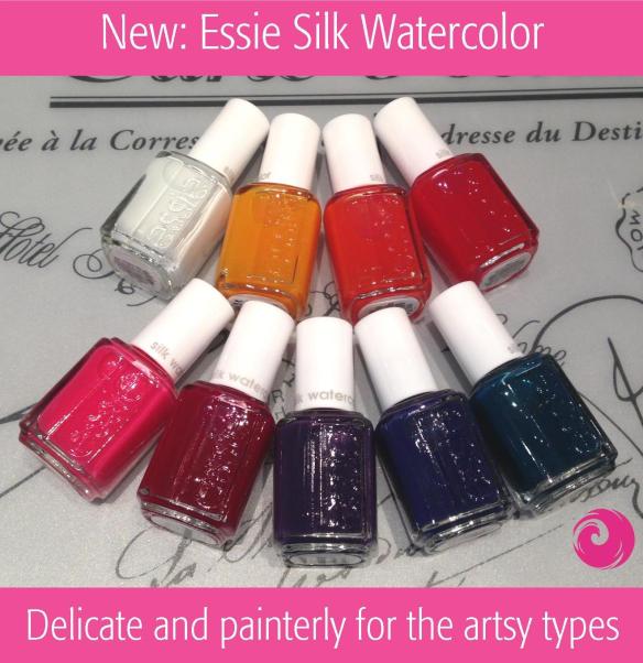 New Essie Silk Watercolors