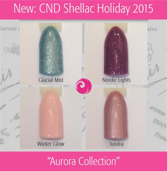 Swatch: CND Shellac Holiday 2015 “Aurora Collection”